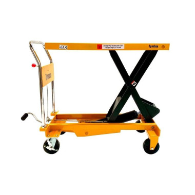 Tabelas manuais..-TYMBIA-Mesa elevatória manual 500kg em 1000mm