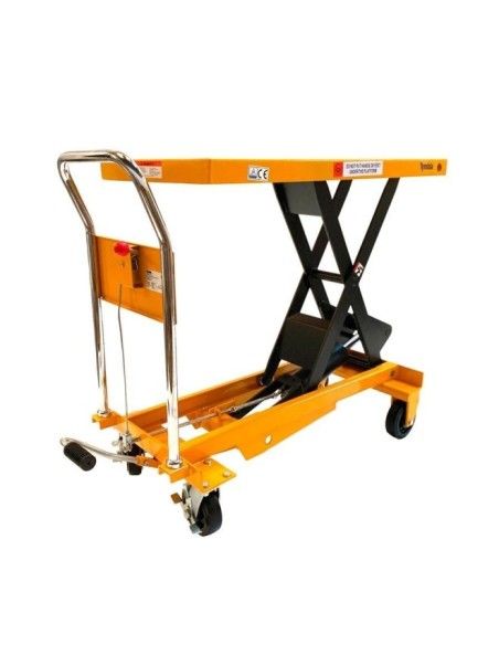 Tabelas manuais..-TYMBIA-Mesa elevatória manual 750kg em 1000mm