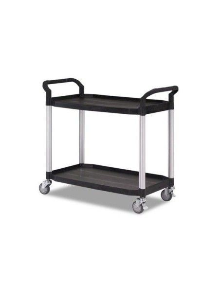 Carro Transporte Aluminio 2 Baldas 1100X520mm