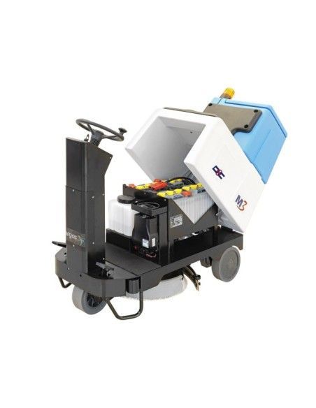 Scrubber Machines--Scrubber dryer with driver