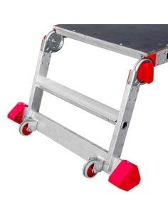 Escaleras--Plataforma de trabajo Plegable para uso Profesional 2