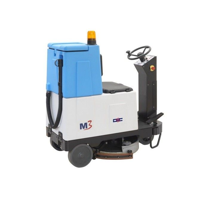 Scrubber Machines--Scrubber dryer with driver