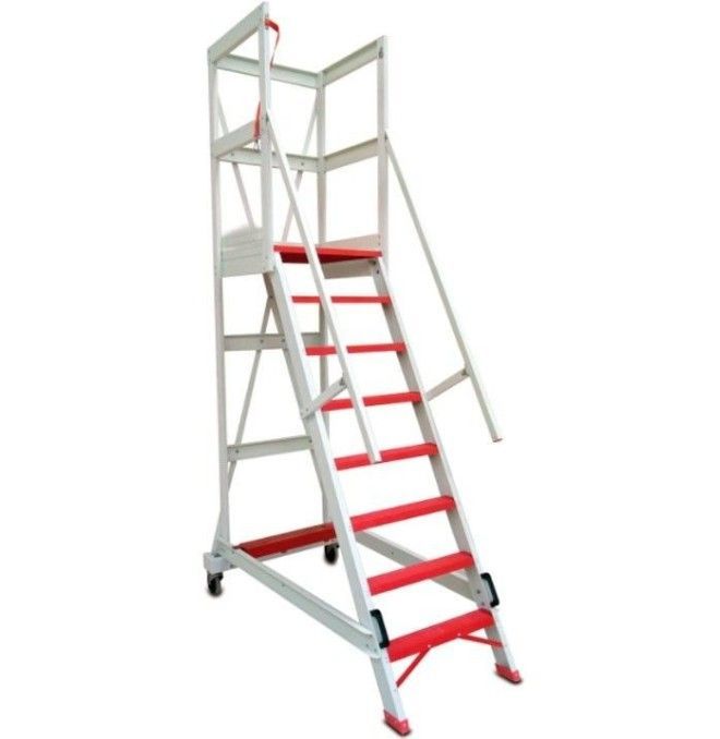 Scale--Scala con Shelf e Glass Fiber Security