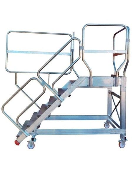 Escaliers--Échelle aluminium 150kg à 1150mm