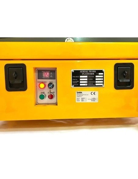 Plataformas de tijera-TYMBIA-Plataforma Elevadora de Tijera 5.9m-300kg (a batería)