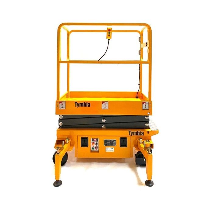 Plataformas de tijera-TYMBIA-Plataforma Elevadora de Tijera 5.9m-300kg (a batería)