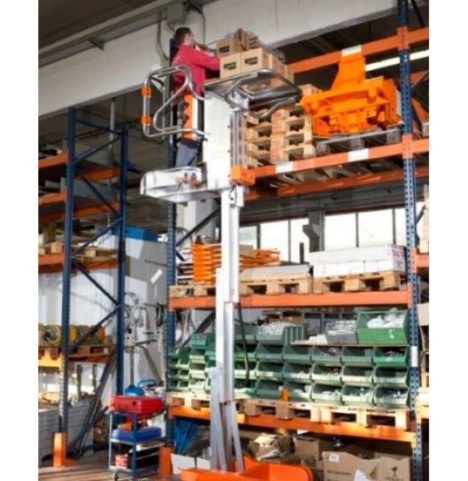 Carretillas Elevadoras--Plataforma Elevadora para Picking 200kg a 3m Elevación