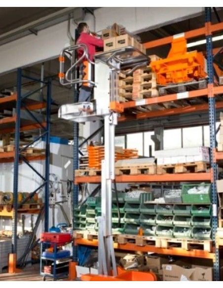 Carretillas Elevadoras--Plataforma Elevadora para Picking 200kg a 3m Elevación