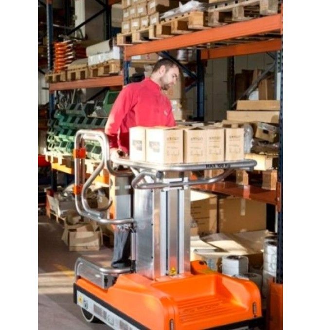 Carretillas Elevadoras--Plataforma Elevadora para Picking 200kg a 3m Elevación