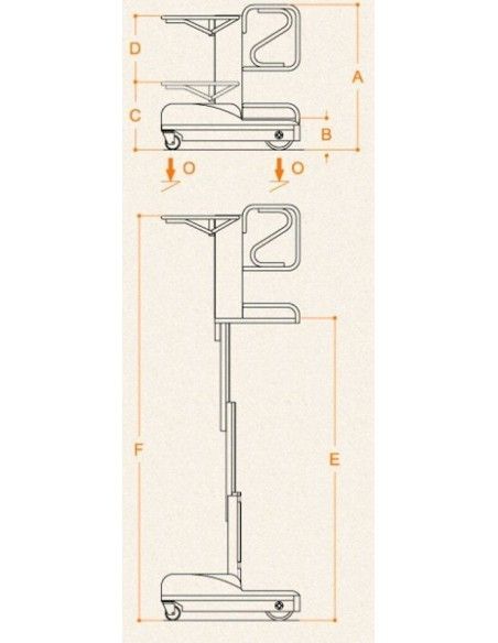 Forklift Trucks--Lifting platform for Picking 200kg to 3m