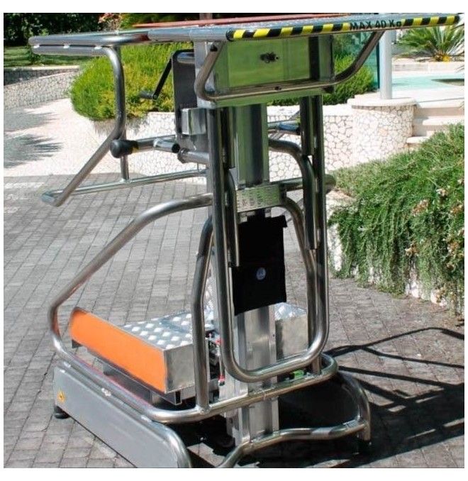 Selecionador de Encomendas--Plataforma elevatória 150kg para 1.93m Elevação