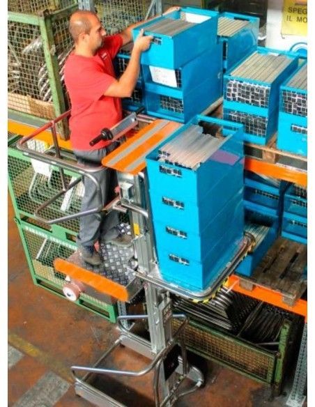 Order Pickers--Lifting platform 150kg to 1.93m Elevation