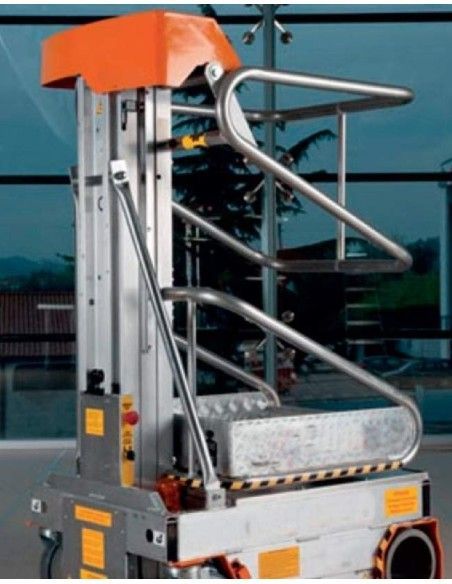 Plataformas Únicas--Plataforma elevatória Pequeno 200kg para 3.1m Elevação