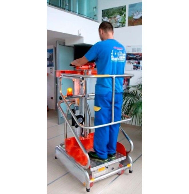 Mobile Work Platforms--Lifting platform 150kg to 1.93m Elevation