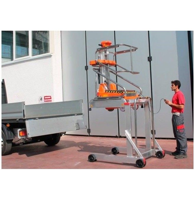 Einzelpersonen-Plattformen--Hebebühne 150kg bis 1,93m Höhe