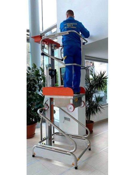 Einzelpersonen-Plattformen--Hebebühne Bedienungsanleitung 150kg bis 1,93m Höhe