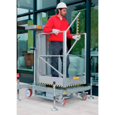 Einzelpersonen-Plattformen--Hebebühne Handbuch 200kg bis 5.25m Höhe