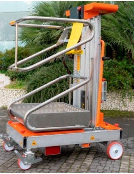 Piattaforme per Persona Singola--Piattaforma di sollevamento Manuale 200kg a 4.08m Elevation