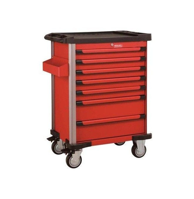 Ateliers Carros et banques --Field Box avec 7 tiroirs et 286 outils