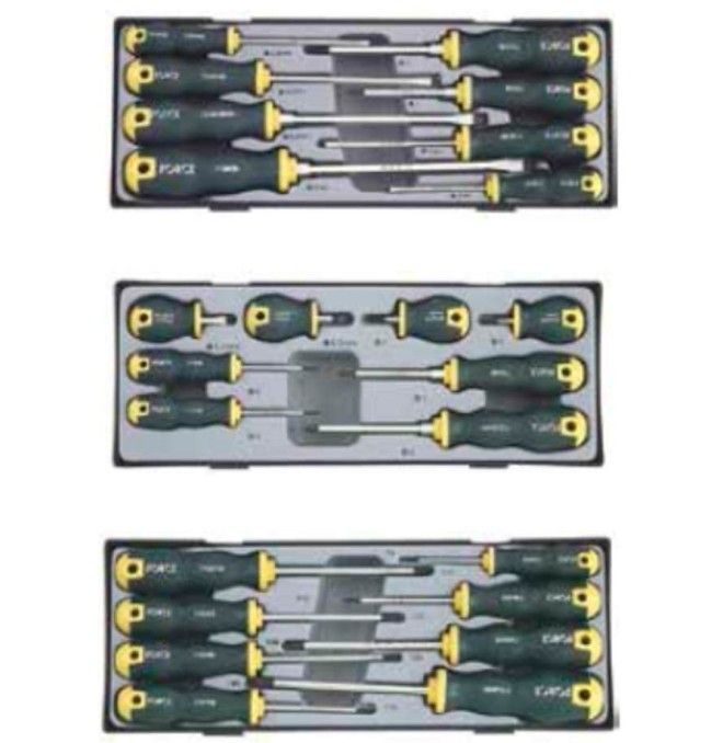 Ateliers Carros et banques --Field Box avec 7 tiroirs et 286 outils