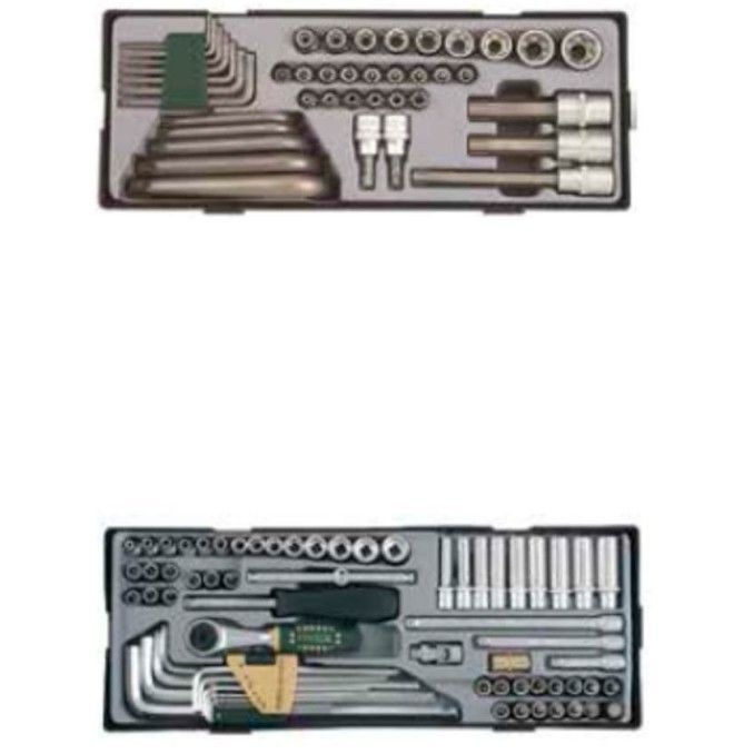 Ateliers Carros et banques --Field Box avec 7 tiroirs et 286 outils