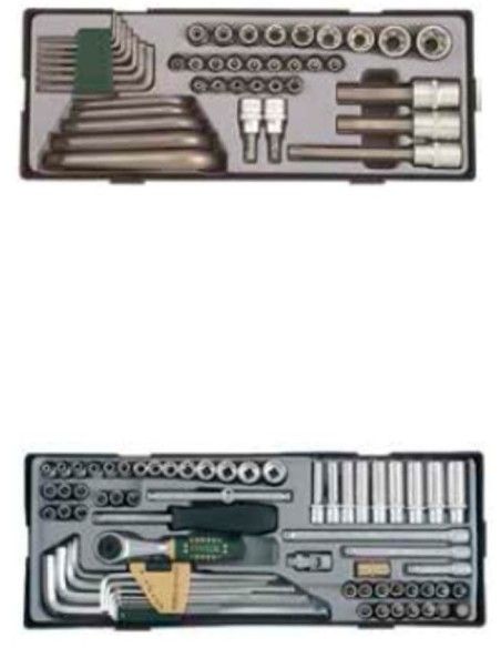 Officine Carros e banche -Field Box con 7 cassetti e 286 utensili