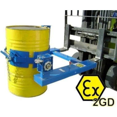 Pour charger des pompes et des tambours - Bidom Flyer avec ATEX Balls Closure