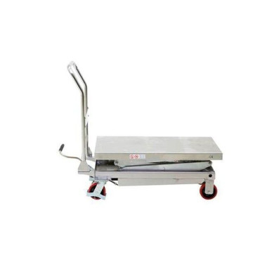Tavoli manuali..-Tavolo elevatore manuale 450kg a 890mm (INOX) 2