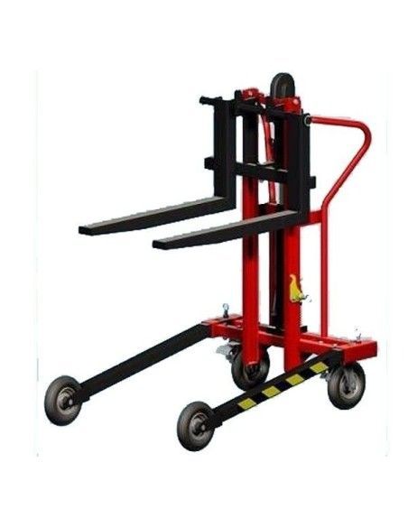 Transpalettes Manuels--Transpalette manuel Surface 250 kg à 850mm Élevage
