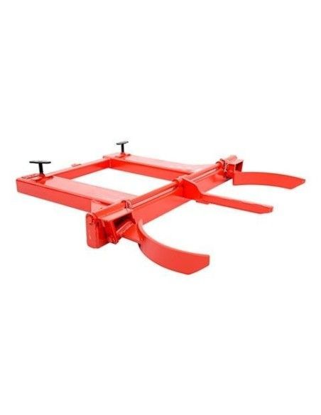 Pour charger des ampoules et des tambours..- Appliquer 2 plis verticaux