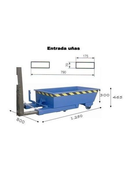 Kippbehälter--Container 300L