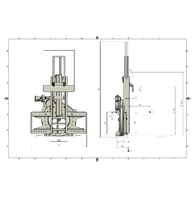 On board: blowers, clamps,.....