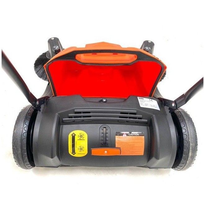 Kehrmaschinen und scheuergeräte-TYMBIA-Kehrmaschine Handbuch 980MM Kehrbreite von 55Liters