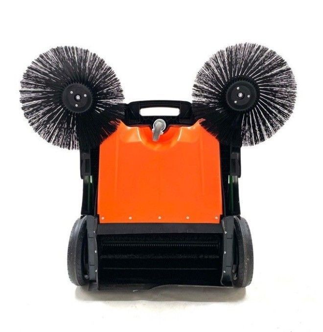 Kehrmaschinen und scheuergeräte-TYMBIA-Kehrmaschine Handbuch 980MM Kehrbreite von 55Liters