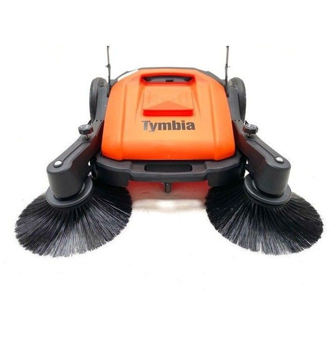 Kehrmaschinen und scheuergeräte-TYMBIA-Kehrmaschine Handbuch 980MM Kehrbreite von 55Liters