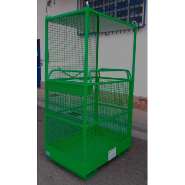 Plataformas de Segurança--Cesta Sube Pessoas Techada 300kg