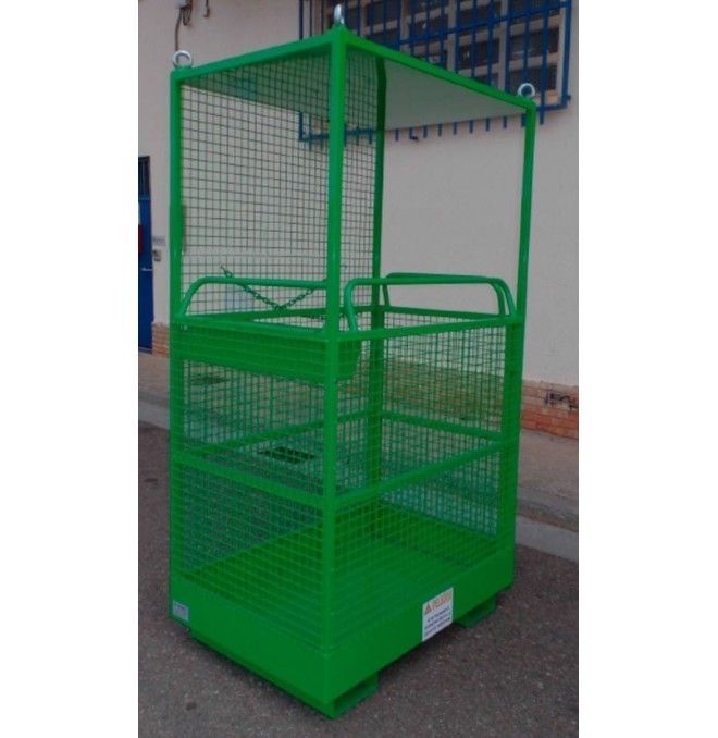 Nacelles de Travail--Cesta Sube People Techada 300kg