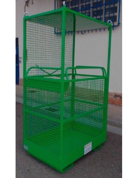 Nacelles de Travail--Cesta Sube People Techada 300kg