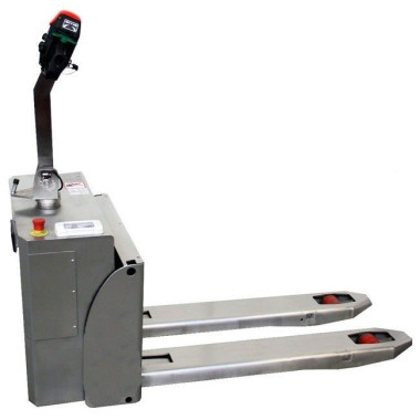 Edelstahl- und Verzinkte Hubwagen--Elektrischer Palettenhubwagen Inox 1300kg