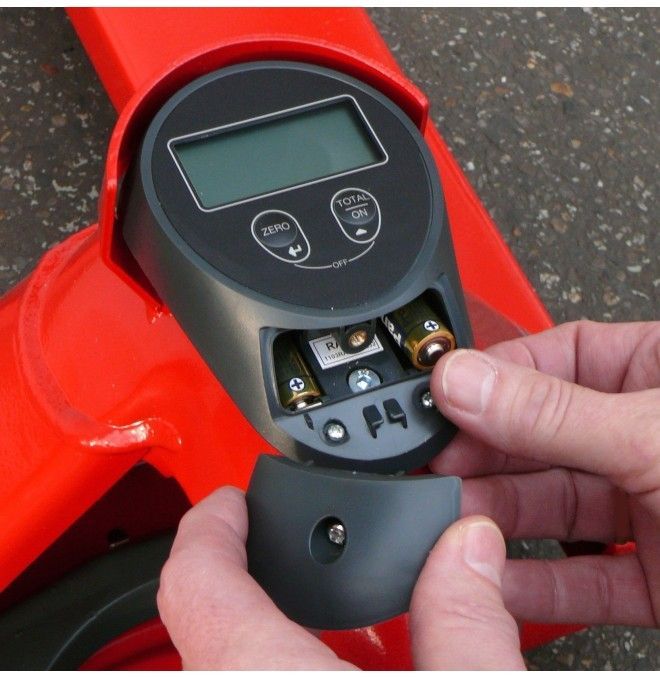 Weighing Pallet Trucks--Pallet truck weight indicator, charge 2200kg