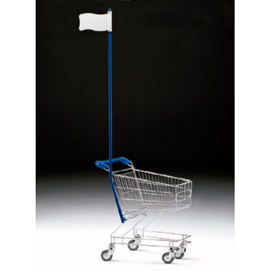 Supermarkets and warehouses..-Supermarket and Warehouse trolley Metalic