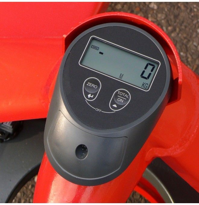 Transpalettes Peseurs--Transpalette indicateur de poids, charge 2200kg