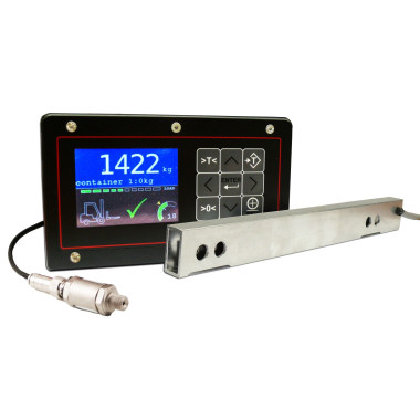 Weighing mobile..-Indicator hydraulic weight