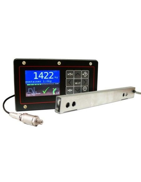 Weighing mobile..-Indicator hydraulic weight
