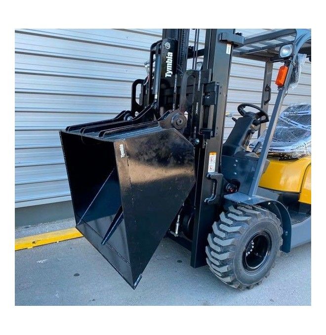 A bordo: flippers, braçadeiras,...-- Balde hidráulico 450-600L para FEM 2 e 3 carrinhos de mão