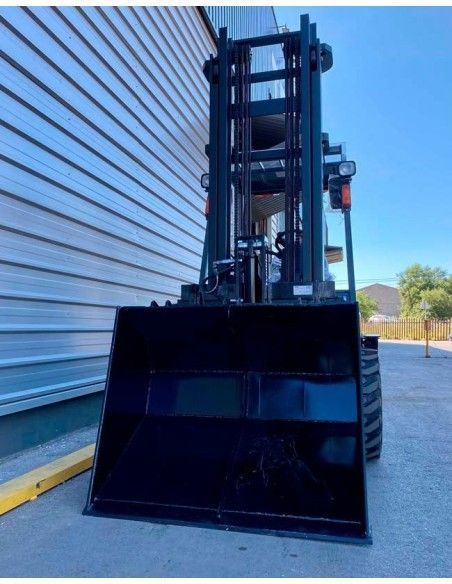 A bordo: flippers, braçadeiras,...-- Balde hidráulico 450-600L para FEM 2 e 3 carrinhos de mão