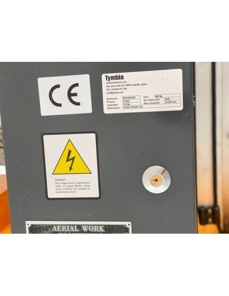 Mobile Work Platforms-TYMBIA-Lifting platform 10m-125kg