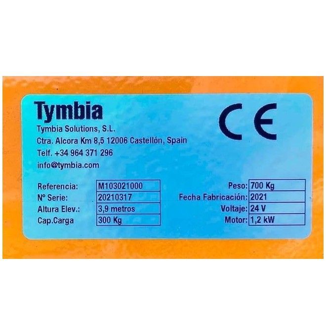 Scissors platforms - Electric lifting platform 5.9M-300KG (control control from above)