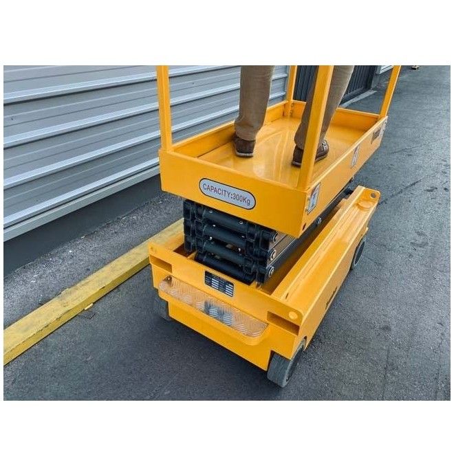 Piattaforme a Forbice-Piattaforma di sollevamento Elettrici 5.9m-300kg (Comando di controllo dall'alto)