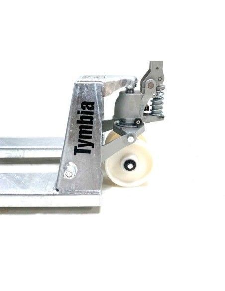 Transpaletas inox y galvanizadas-TYMBIA-Transpaleta galvanizada de 2500kg - Resistencia industrial